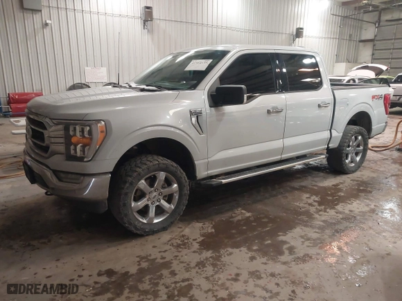 2022 Ford F-150 XL with VIN 1FTFW1E59NKD48281, listed as a IAAI auction lot 41564135 with 68,496 mi miles. Bid and sale history available at carsss.com. Image 18.