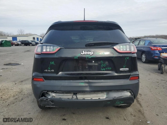 2019 Jeep Cherokee Altitude with VIN 1C4PJMLN0KD213486, listed as a Copart auction lot 47805525 with 78,010 mi miles and Salvage Title. Bid and sale history available at carsss.com. Image 6.