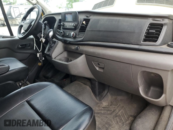 2020 Ford Transit Cargo with VIN 1FTYE1C89LKB55957, listed as a Copart auction lot 58958685 with 126,035 mi miles and Clean title. Bid and sale history available at DreamBid. Image 8.
