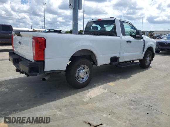 2023 Ford F-250 XL with VIN 1FTBF2AA9PED40870, listed as a Copart auction lot 73946584 with Not provided miles and Non repairable. Bid and sale history available at DreamBid. Image 3.