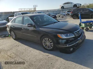 2011 Hyundai Azera Limited with VIN KMHFC4DF5BA552237, listed as a Copart auction lot 53460455 with 132,910 mi miles and Salvage title. Bid and sale history available at DreamBid. Image 4.