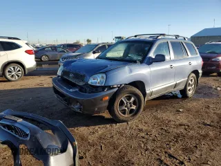 2002 Hyundai Santa Fe GLS with VIN KM8SC73D72U313822, listed as a Copart auction lot 79946994 with 239,734 mi miles and Salvage Title. Bid and sale history available at carsss.com. Image 1.