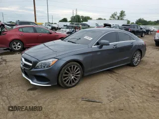 2015 Mercedes-Benz CLS 400 with VIN WDDLJ6HB4FA143254, listed as a Copart auction lot 61963365 with 119,660 mi miles and Clean title. Bid and sale history available at DreamBid. Image 1.