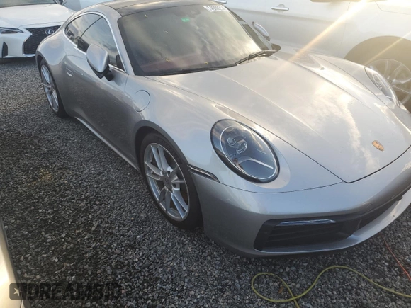 2024 Porsche 911 Carrera with VIN WP0AA2A97RS207304, listed as a Copart auction lot 74980214 with 0 mi miles and Non Repairable. Bid and sale history available at carsss.com. Image 4.