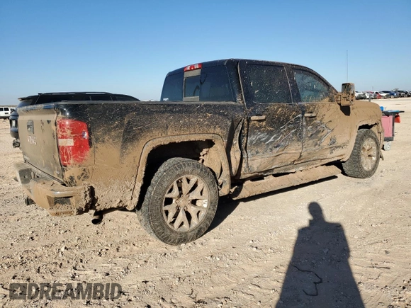 2015 GMC Sierra 1500 SLT with VIN 3GTU2VEJ0FG384652, listed as a Copart auction lot 83015254 with 179,759 mi miles and Salvage Title. Bid and sale history available at DreamBid. Image 3.
