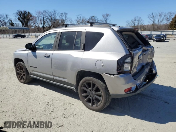 2015 Jeep Compass Sport with VIN 1C4NJDBB4FD426641, listed as a Copart auction lot 47440235 with 124,386 mi miles and Salvage Title. Bid and sale history available at carsss.com. Image 2.
