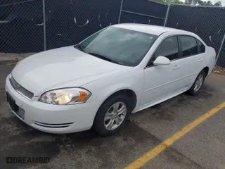 2014 Chevrolet Impala Limited LS with VIN 2G1WA5E35E1158295, listed as a IAAI auction lot 41951510 with NaN miles. Bid and sale history available at carsss.com. Image 2.