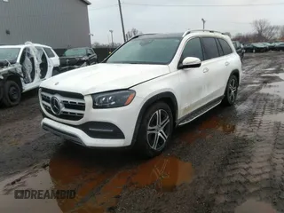 2020 Mercedes-Benz GLS with VIN 4JGFF5KE6LA159632, listed as a IAAI auction lot 41317827 with 39,577 mi miles. Bid and sale history available at carsss.com. Image 2.