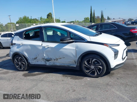 2023 Chevrolet Bolt EV 2LT with VIN 1G1FX6S09P4173162, listed as a IAAI auction lot 42171801 with 22,710 mi miles and . Bid and sale history available at DreamBid. Image 13.