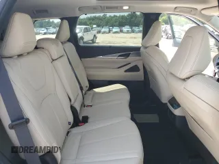 2024 Infiniti QX60 Luxe with VIN 5N1DL1FS7RC338753, listed as a Copart auction lot 61552565 with 24,667 mi miles and Salvage title. Bid and sale history available at DreamBid. Image 11.