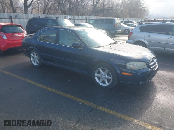 2003 Nissan Maxima SE z VIN JN1DA31D03T513448, wystawiony jako IAAI lot #41680975 z przebiegiem 110 193 mil mil oraz . Historia ofert i sprzedaży dostępna na DreamBid. Obrazek 1.