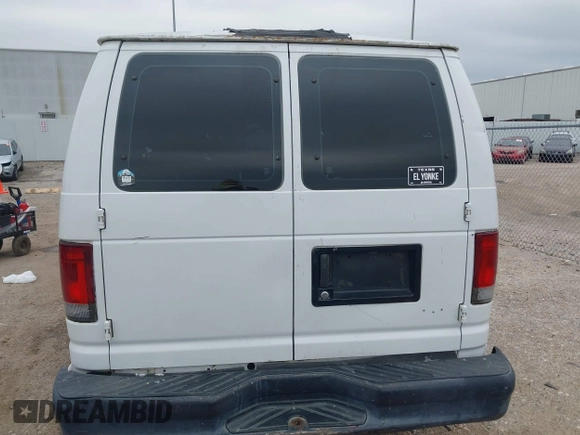 2008 Ford Econoline Cargo Commercial with VIN 1FTNS24L68DA24209, listed as a IAAI auction lot 41206100 with 211,288 mi miles and . Bid and sale history available at DreamBid. Image 16.