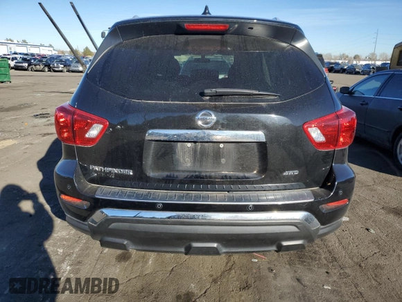 2020 Nissan Pathfinder S with VIN 5N1DR2AM0LC637392, listed as a Copart auction lot 83406504 with 82,841 mi miles and Salvage Title. Bid and sale history available at carsss.com. Image 6.