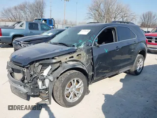 2017 Chevrolet Equinox LT with VIN 2GNALCEKXH1605822, listed as a IAAI auction lot 41779120 with 131,067 mi miles. Bid and sale history available at carsss.com. Image 2.