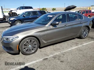 2018 BMW 5 Series 530e with VIN WBAJA9C58JG623014, listed as a Copart auction lot 73986223 with 74,475 mi miles and . Bid and sale history available at DreamBid. Image 1.