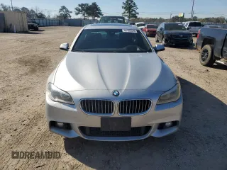 2014 BMW 5 Series 535i xDrive with VIN WBA5B3C50ED538414, listed as a Copart auction lot 44180645 with 158,560 mi miles and Salvage Title. Bid and sale history available at carsss.com. Image 5.