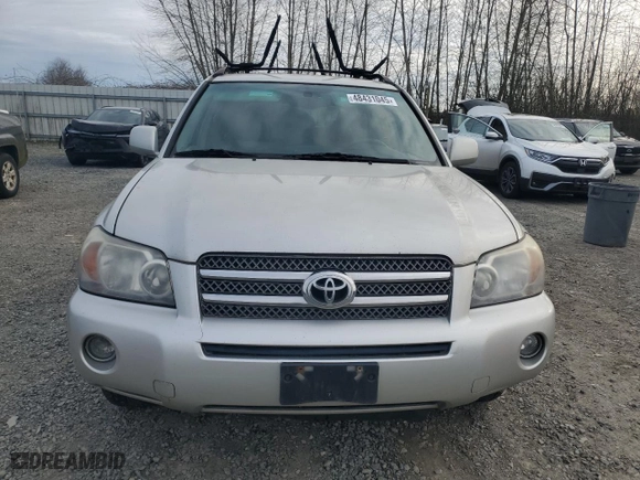2006 Toyota Highlander Hybrid with VIN JTEEW21A360012851, listed as a Copart auction lot 48431045 with 293,706 mi miles and Clean Title. Bid and sale history available at carsss.com. Image 5.