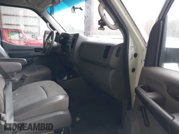2012 Nissan NV S with VIN 1N6BF0KM4CN101828, listed as a IAAI auction lot 41716390 with 334,426 mi miles. Bid and sale history available at carsss.com. Image 5.