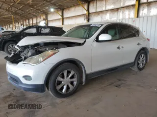 2010 Infiniti EX Journey with VIN JN1AJ0HPXAM701757, listed as a Copart auction lot 53736144 with 66,654 mi miles and Salvage Title. Bid and sale history available at carsss.com. Image 1.