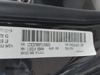 2015 Dodge Dart SXT with VIN 1C3CDFBB5FD159623, listed as a IAAI auction lot 42648310 with Not provided miles and . Bid and sale history available at DreamBid. Image 9.