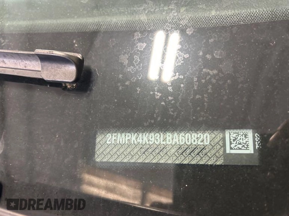 2020 Ford Edge Titanium with VIN 2FMPK4K93LBA60820, listed as a IAAI auction lot 42529731 with 75,640 mi miles and . Bid and sale history available at DreamBid. Image 1.