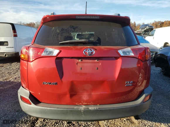 2015 Toyota RAV4 XLE with VIN 2T3RFREV0FW274981, listed as a Copart auction lot 77856194 with 183,968 mi miles and Salvage Title. Bid and sale history available at carsss.com. Image 6.