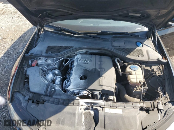 2015 Audi A6 Premium Plus with VIN WAUGFAFC9FN035214, listed as a Copart auction lot 56355095 with 164,766 mi miles and Salvage title. Bid and sale history available at DreamBid. Image 11.