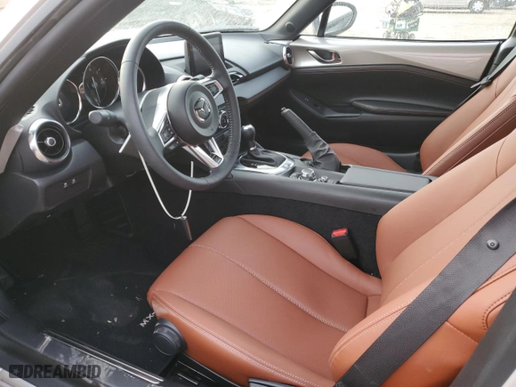 2023 Mazda MX-5 Miata RF Grand Touring with VIN JM1NDAM71P0559767, listed as a Copart auction lot 37750464 with 393 mi miles. Bid and sale history available at carsss.com. Image 7.