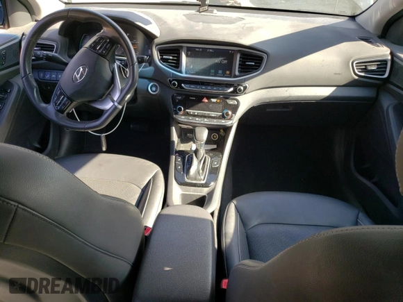 2019 Hyundai Ioniq Limited with VIN KMHC75LDXKU182883, listed as a Copart auction lot 46660655 with 119,968 mi miles and Salvage Title. Bid and sale history available at DreamBid. Image 8.