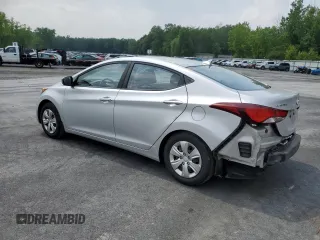 2016 Hyundai Elantra SE с VIN KMHDH4AE5GU502951, выставлен на аукционе Copart как лот 60399795 с пробегом 83 080 миль миль и Списание • Salvage title. История ставок и продаж доступна на DreamBid. Изображение 2.