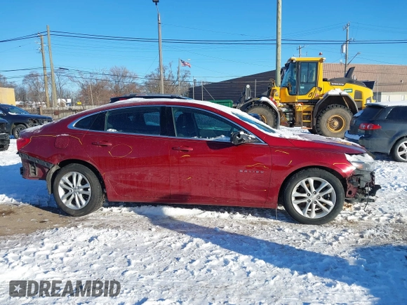 2018 Chevrolet Malibu LT with VIN 1G1ZD5ST6JF213168, listed as a IAAI auction lot 41589030 with 118,491 mi miles and . Bid and sale history available at DreamBid. Image 13.