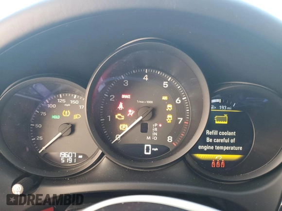 2023 Porsche Macan with VIN WP1AA2A54PLB06868, listed as a Copart auction lot 48491645 with 19,607 mi miles and Salvage title. Bid and sale history available at DreamBid. Image 9.