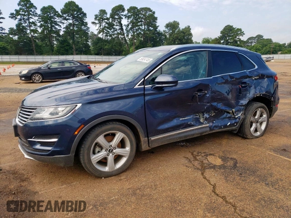 2017 Lincoln MKC Premiere with VIN 5LMCJ1C90HUL31474, listed as a Copart auction lot 59034745 with 51,718 mi miles and Salvage title. Bid and sale history available at DreamBid. Image 1.
