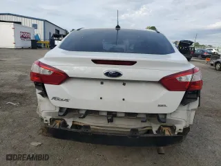 2012 Ford Focus SEL with VIN 1FAHP3H21CL316361, listed as a Copart auction lot 50066615 with 187,204 mi miles and Salvage Title. Bid and sale history available at carsss.com. Image 6.
