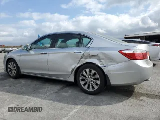 2013 Honda Accord Sdn EX-L with VIN 1HGCR2F80DA100290, listed as a Copart auction lot 53510425 with 64,383 mi miles and Salvage Title. Bid and sale history available at carsss.com. Image 2.