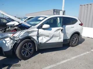 2021 Honda CR-V EX with VIN 2HKRW1H57MH425865, listed as a IAAI auction lot 41975388 with 1 mi miles. Bid and sale history available at carsss.com. Image 6.