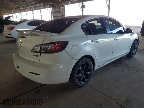 2011 Mazda Mazda3 i Sport with VIN JM1BL1UF5B1383693, listed as a Copart auction lot 53844125 with 92,009 mi miles and Salvage Title. Bid and sale history available at carsss.com. Image 3.