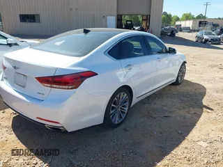 2015 Hyundai Genesis 3.8L z VIN KMHGN4JE4FU071605, wystawiony jako IAAI lot #42051797 z przebiegiem 155 814 mil mil oraz . Historia ofert i sprzedaży dostępna na DreamBid. Obrazek 4.