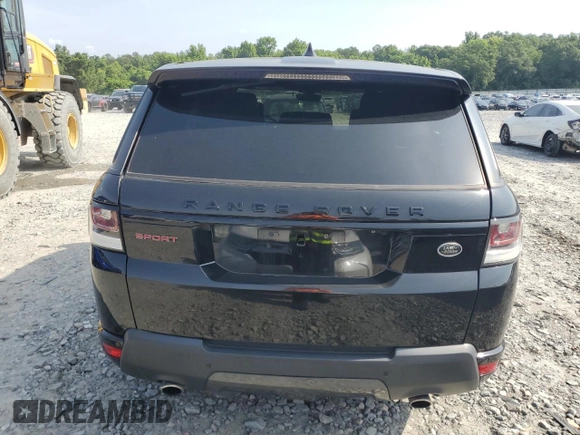 2017 Land Rover Range Rover Sport HSE Dynamic with VIN SALWV2FV1HA678202, listed as a Copart auction lot 59913095 with 133,877 mi miles and Clean title. Bid and sale history available at DreamBid. Image 6.