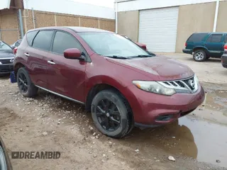 2012 Nissan Murano S with VIN JN8AZ1MU9CW121175, listed as a IAAI auction lot 41735209 with 191,933 mi miles. Bid and sale history available at carsss.com. Image 1.
