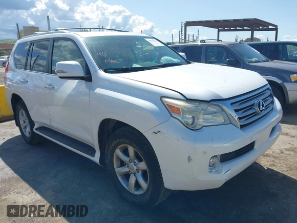 2011 Lexus GX 460 with VIN JTJBM7FX3B5024239, listed as a IAAI auction lot 41958654 with 215,380 mi miles. Bid and sale history available at carsss.com. Image 1.