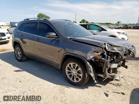 2019 Jeep Cherokee Altitude with VIN 1C4PJLLB3KD184565, listed as a Copart auction lot 58046345 with 91,618 mi miles and Salvage title. Bid and sale history available at DreamBid. Image 4.