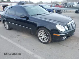 2007 Mercedes-Benz E-Class 3.5L with VIN WDBUF56X87A991405, listed as a IAAI auction lot 41724615 with 201,530 mi miles. Bid and sale history available at carsss.com. Image 1.