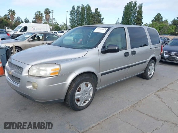 2007 Chevrolet Uplander LS Fleet with VIN 1GNDV23137D148172, listed as a IAAI auction lot 42173619 with 131,285 mi miles and . Bid and sale history available at DreamBid. Image 2.
