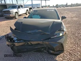 2025 Toyota Camry LE with VIN 4T1DAACK0SU076293, listed as a Copart auction lot 87006194 with 1,607 mi miles and Salvage Title. Bid and sale history available at carsss.com. Image 10.