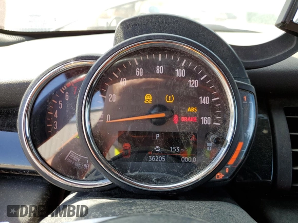 2019 MINI Convertible Cooper with VIN WMWWG5C5XK3H08462, listed as a Copart auction lot 52405275 with 36,205 mi miles and Salvage Title. Bid and sale history available at DreamBid. Image 9.