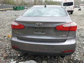 2014 Kia Forte EX with VIN KNAFX4A87E5199900, listed as a Copart auction lot 50090555 with 110,919 mi miles and Salvage Title. Bid and sale history available at carsss.com. Image 6.