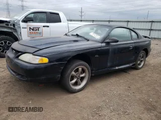 1997 Ford Mustang GT with VIN 1FALP42X7VF193459, listed as a Copart auction lot 57617454 with 101,153 mi miles and Non repairable. Bid and sale history available at DreamBid. Image 1.