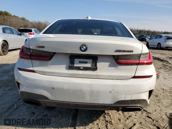 2020 BMW 3 Series M340i xDrive with VIN WBA5U9C03LA380179, listed as a Copart auction lot 44415265 with 66,172 mi miles and Salvage Title. Bid and sale history available at DreamBid. Image 6.