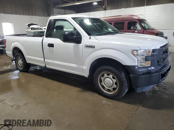 2016 Ford F-150 XL with VIN 1FTMF1C85GKD83438, listed as a Copart auction lot 62430855 with 220,612 mi miles and Clean title. Bid and sale history available at DreamBid. Image 4.